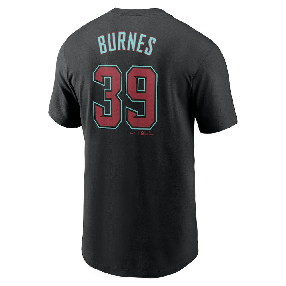 MLB Corbin Burnes Arizona Diamondbacks Nike Fuse Name & Number T-Shirt