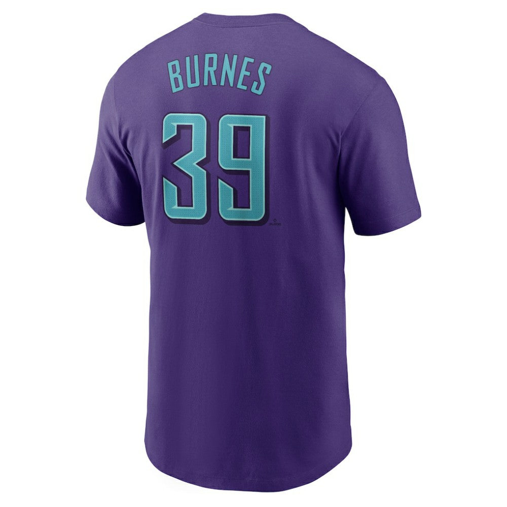 MLB Corbin Burnes Arizona Diamondbacks Nike 2025 City Connect Fuse Name & Number T-Shirt