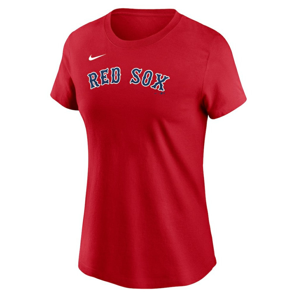 MLB Walker Buehler Boston Red Sox Nike Women's Cooperstown Collection Fuse Name & Number T-Shirt