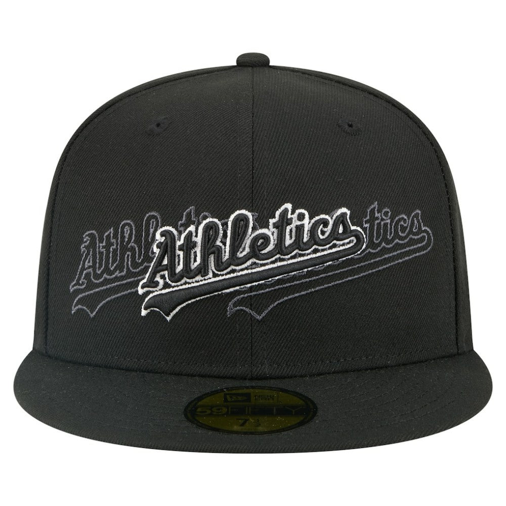 MLB Athletics New Era Tri-Hit 59FIFTY Fitted Hat