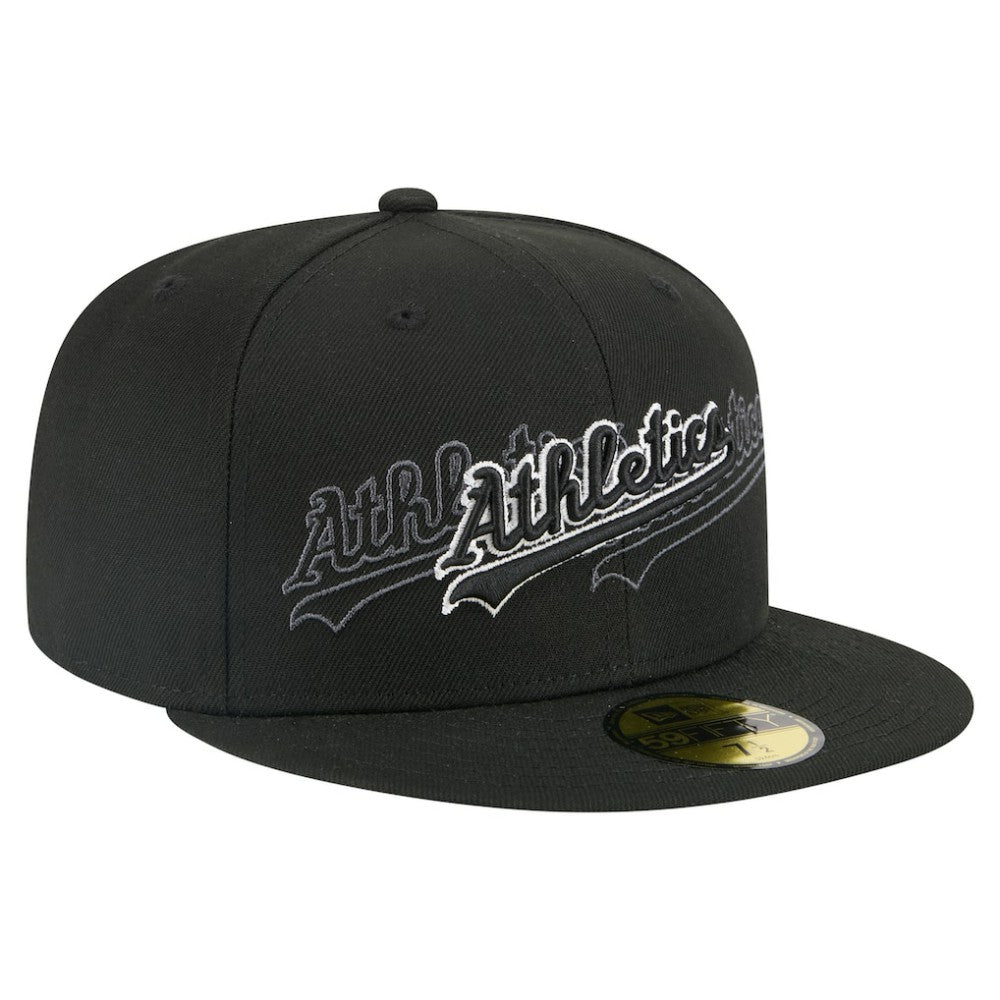 MLB Athletics New Era Tri-Hit 59FIFTY Fitted Hat