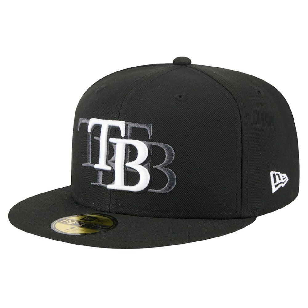 MLB Tampa Bay Rays New Era Tri-Hit 59FIFTY Fitted Hat