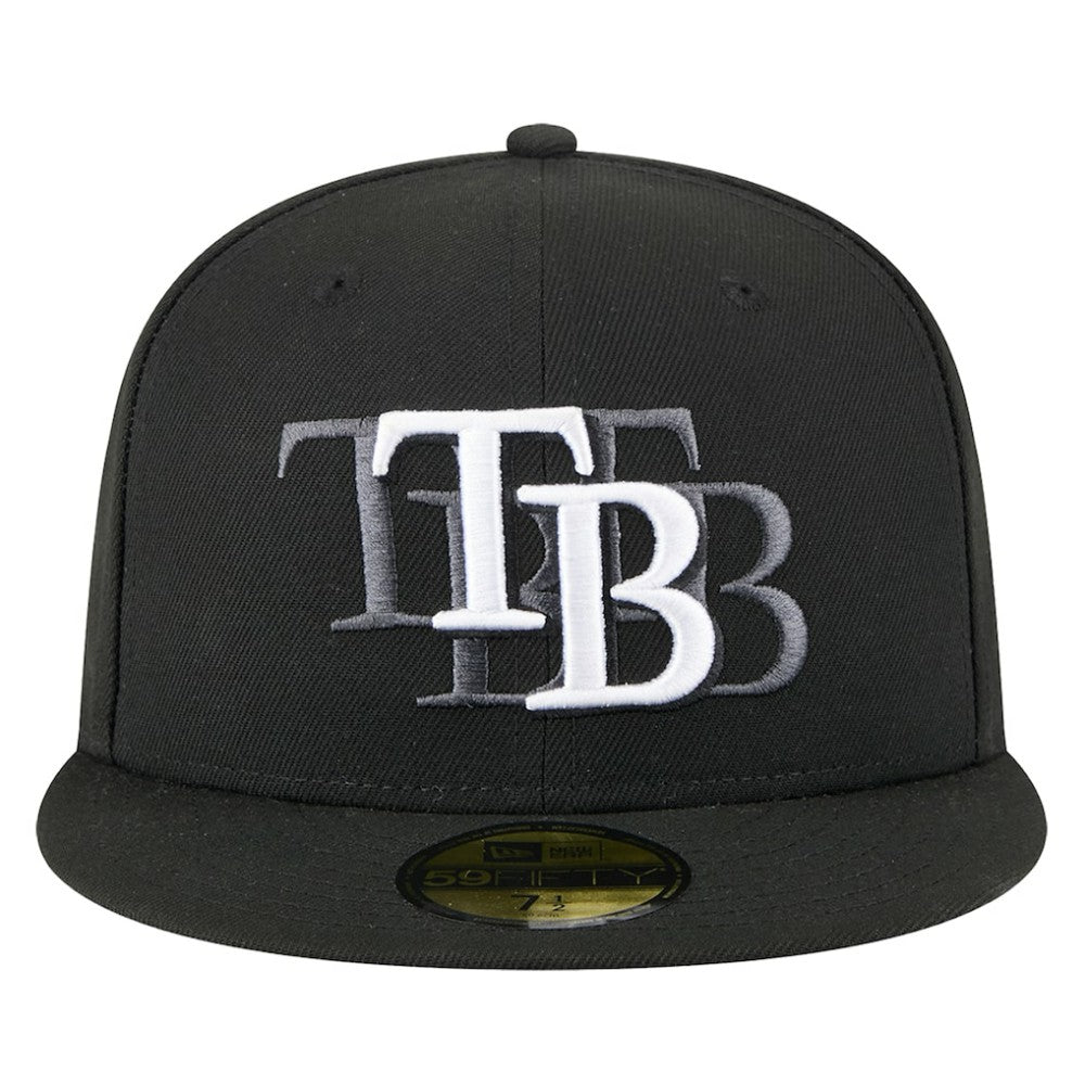 MLB Tampa Bay Rays New Era Tri-Hit 59FIFTY Fitted Hat