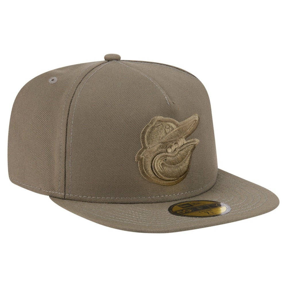 MLB Baltimore Orioles New Era Color Pack A-Frame 59FIFTY Fitted Hat