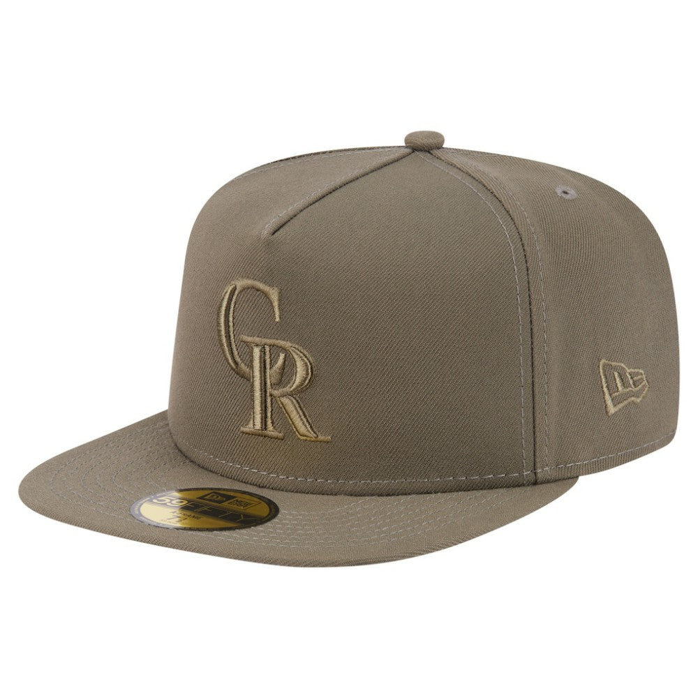 MLB Colorado Rockies New Era Color Pack A-Frame 59FIFTY Fitted Hat