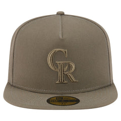 MLB Colorado Rockies New Era Color Pack A-Frame 59FIFTY Fitted Hat