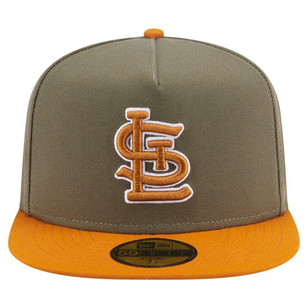MLB St. Louis Cardinals New Era Two-Tone Color Pack A-Frame 59FIFTY Fitted Hat