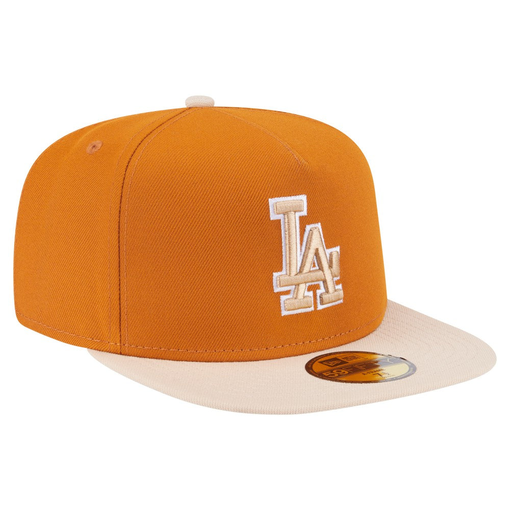 MLB Los Angeles Dodgers New Era Two-Tone Color Pack A-Frame 59FIFTY Fitted Hat