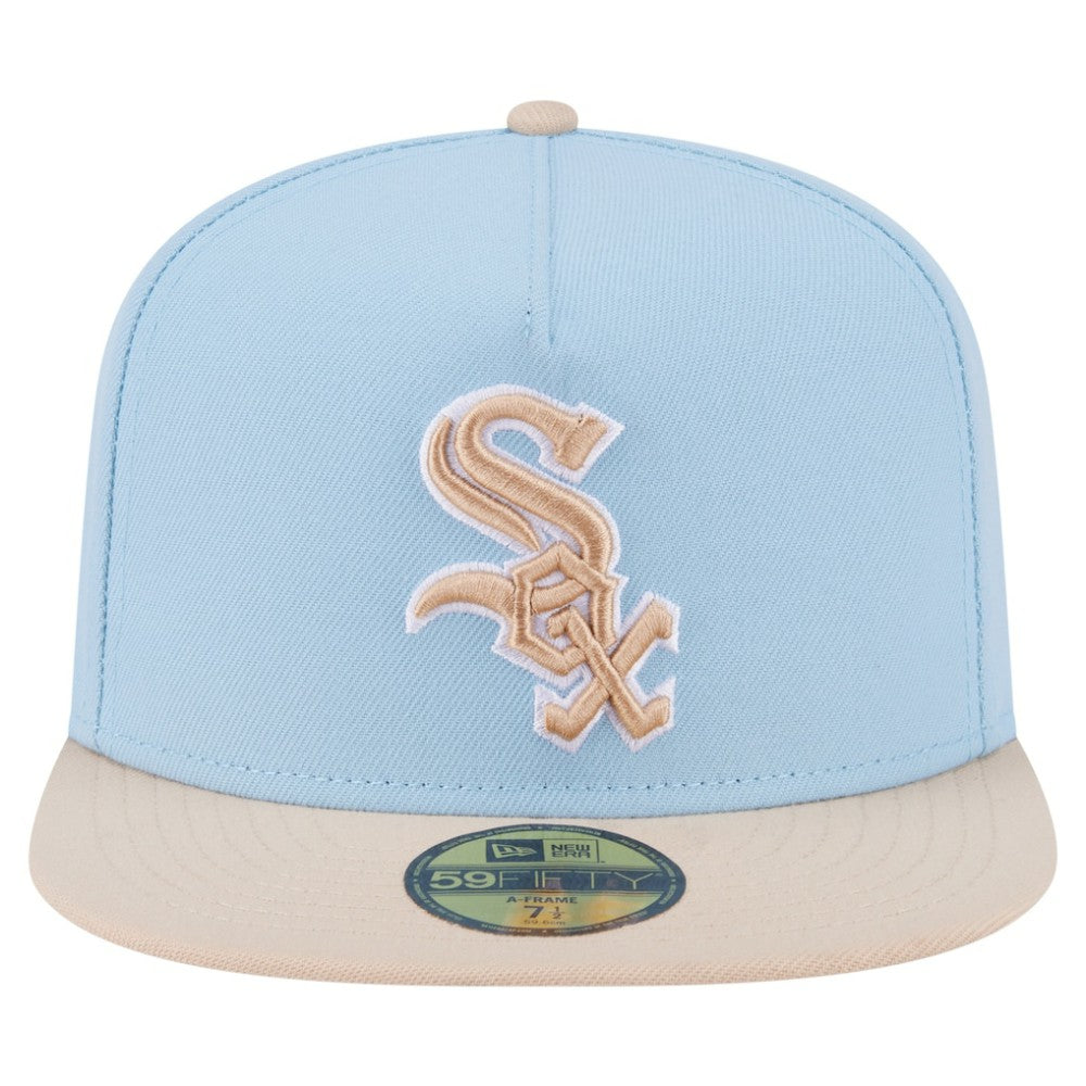 MLB Chicago White Sox New Era Two-Tone Color Pack A-Frame 59FIFTY Fitted Hat