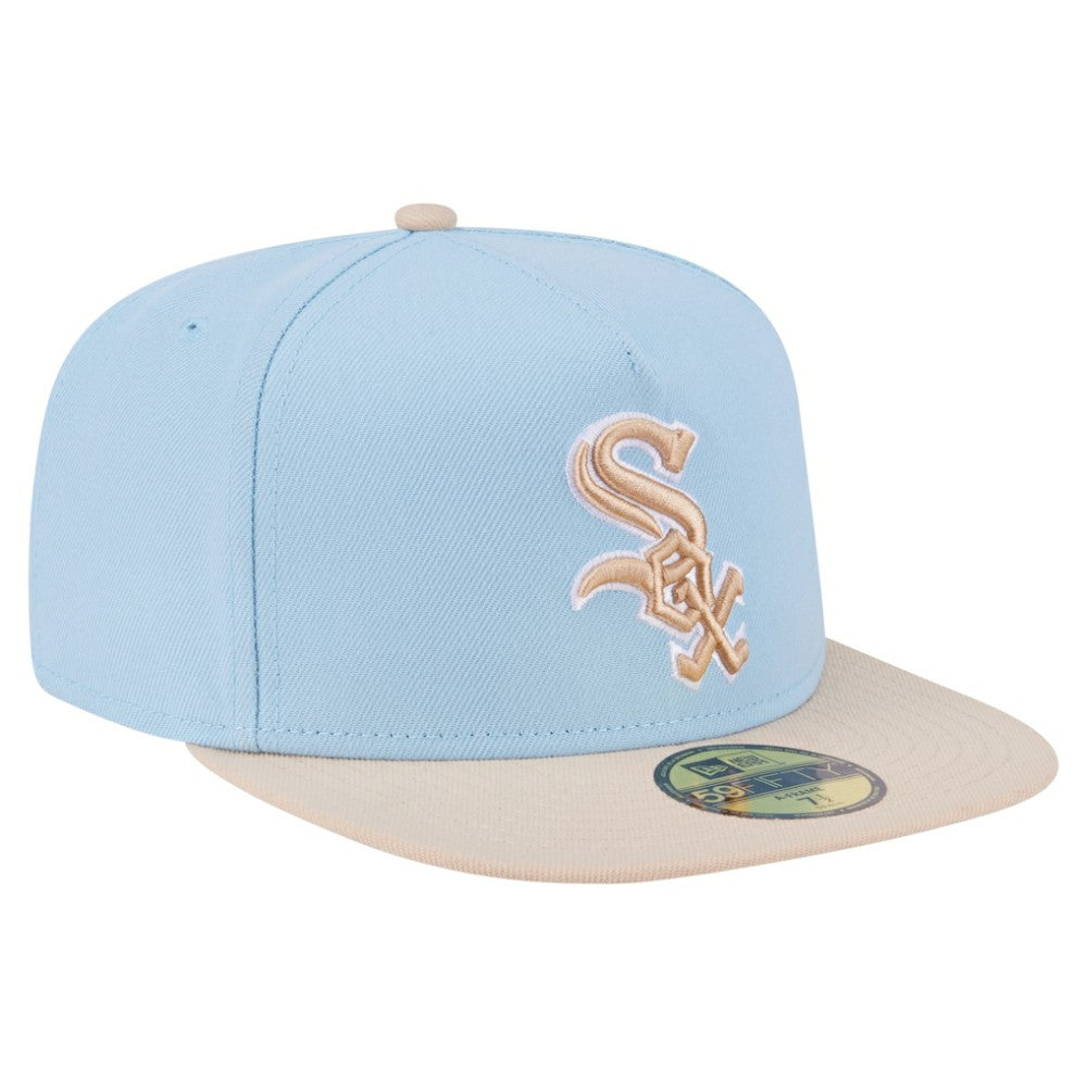 MLB Chicago White Sox New Era Two-Tone Color Pack A-Frame 59FIFTY Fitted Hat