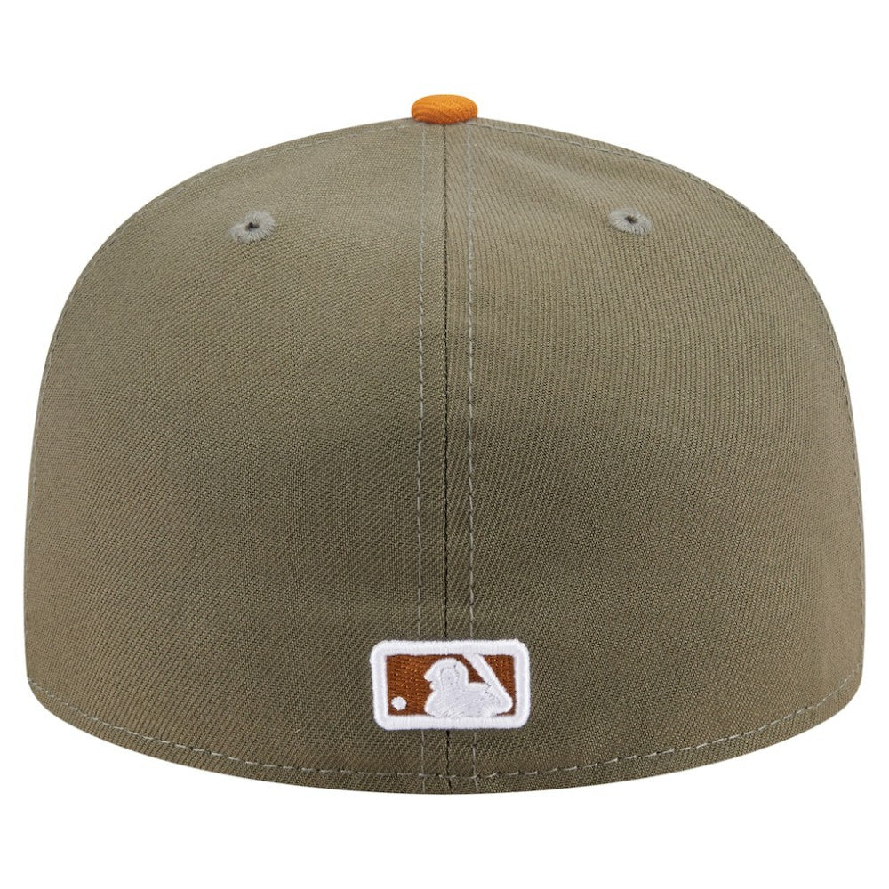 MLB Athletics New Era Two-Tone Color Pack A-Frame 59FIFTY Fitted Hat