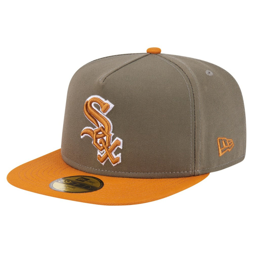 MLB Chicago White Sox New Era Two-Tone Color Pack A-Frame 59FIFTY Fitted Hat