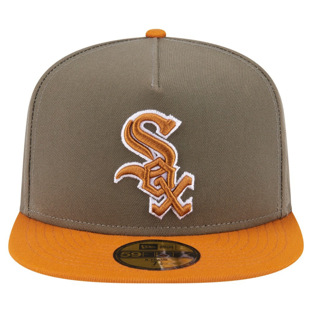 MLB Chicago White Sox New Era Two-Tone Color Pack A-Frame 59FIFTY Fitted Hat