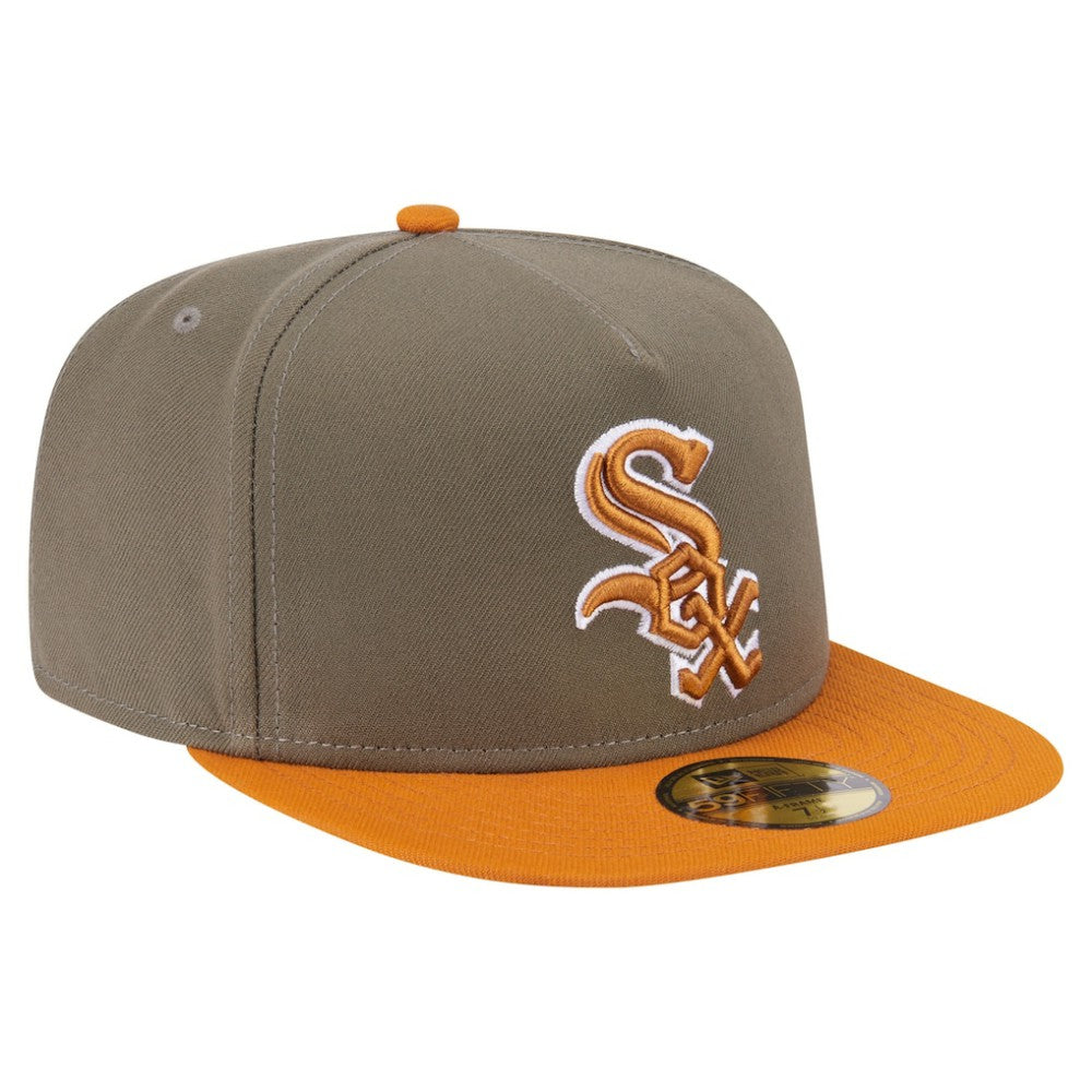 MLB Chicago White Sox New Era Two-Tone Color Pack A-Frame 59FIFTY Fitted Hat