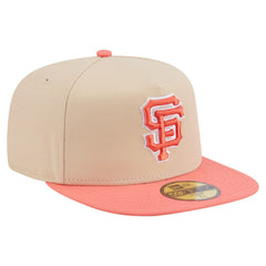 MLB San Francisco Giants New Era Two-Tone Color Pack A-Frame 59FIFTY Fitted Hat