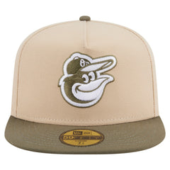 MLB Baltimore Orioles New Era Two-Tone Color Pack A-Frame 59FIFTY Fitted Hat