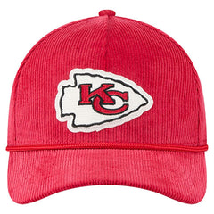 Cord Corduroy 9FORTY A-Frame Adjustable Hat - Kansas City Chiefs