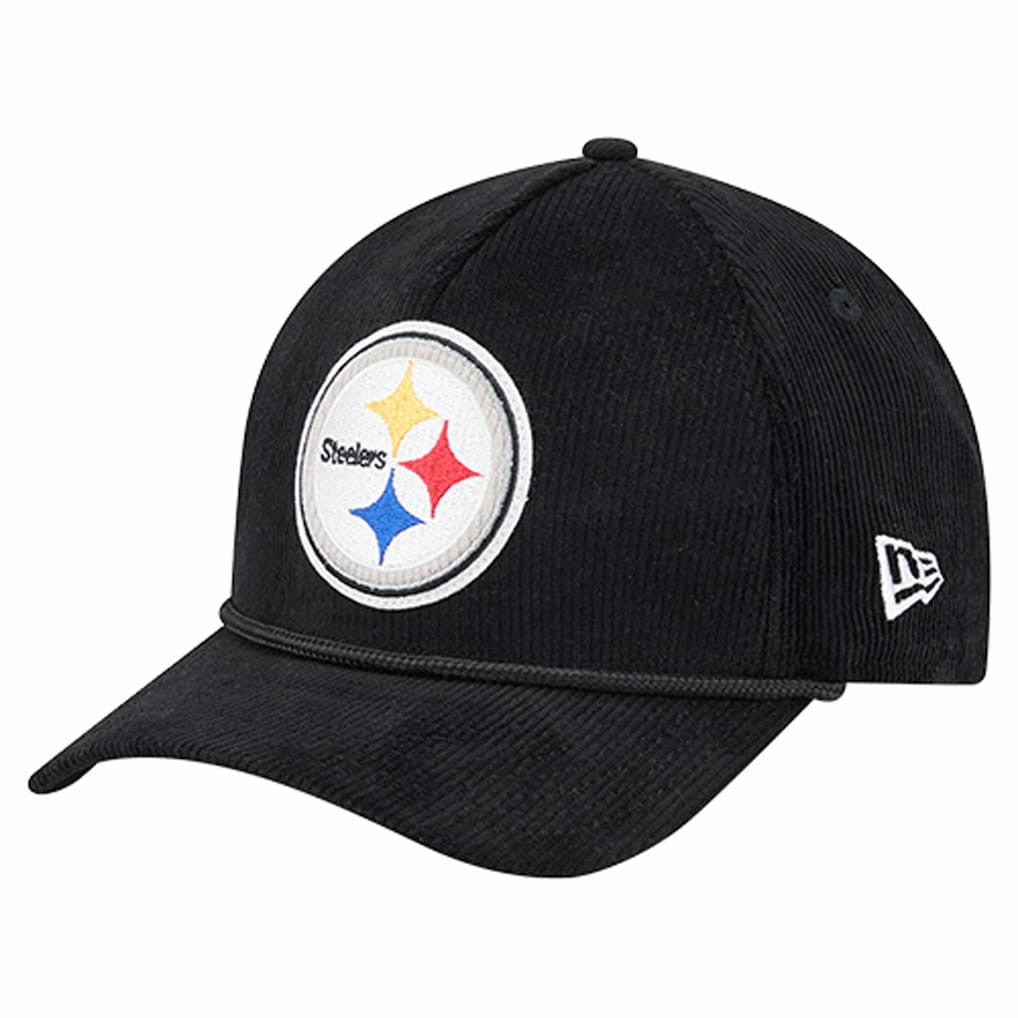 Cord Corduroy 9FORTY A-Frame Adjustable Hat - Pittsburgh Steelers