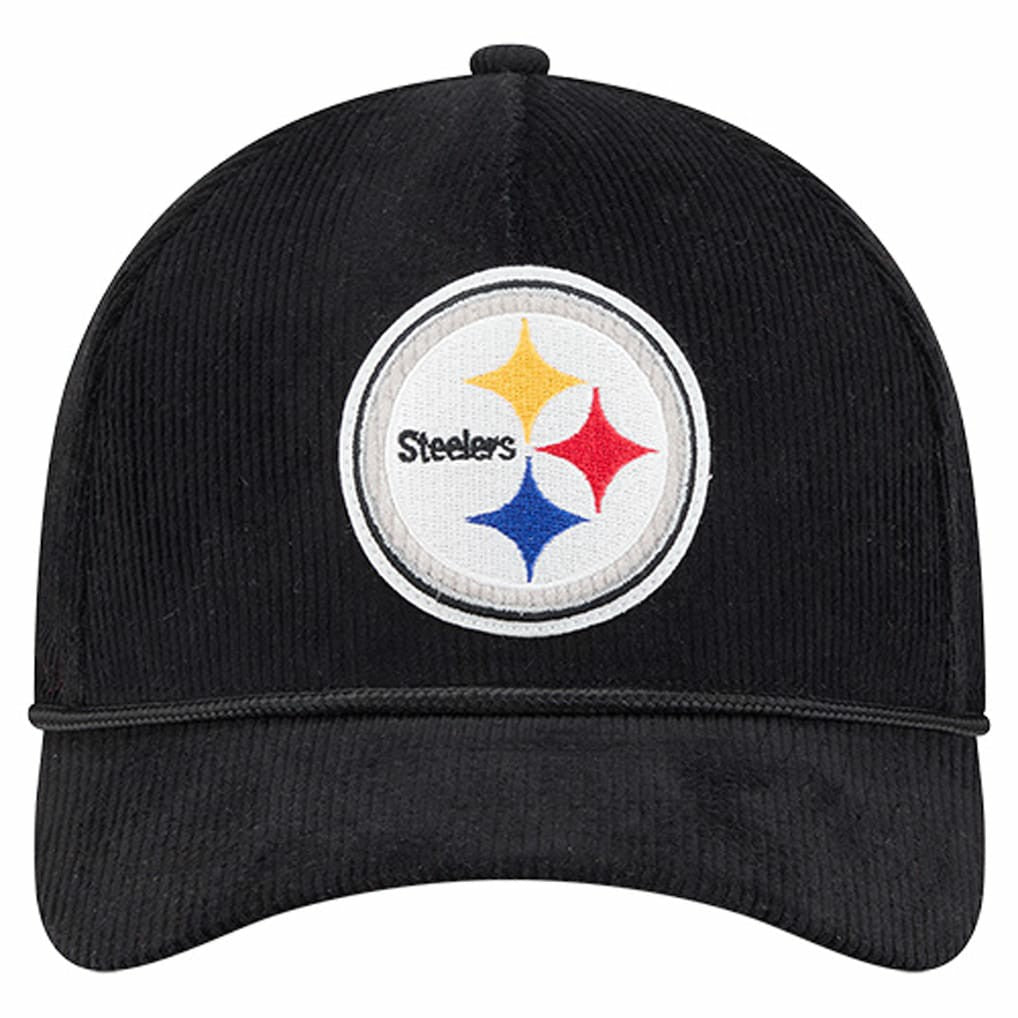 Cord Corduroy 9FORTY A-Frame Adjustable Hat - Pittsburgh Steelers