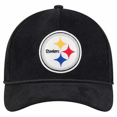 Cord Corduroy 9FORTY A-Frame Adjustable Hat - Pittsburgh Steelers