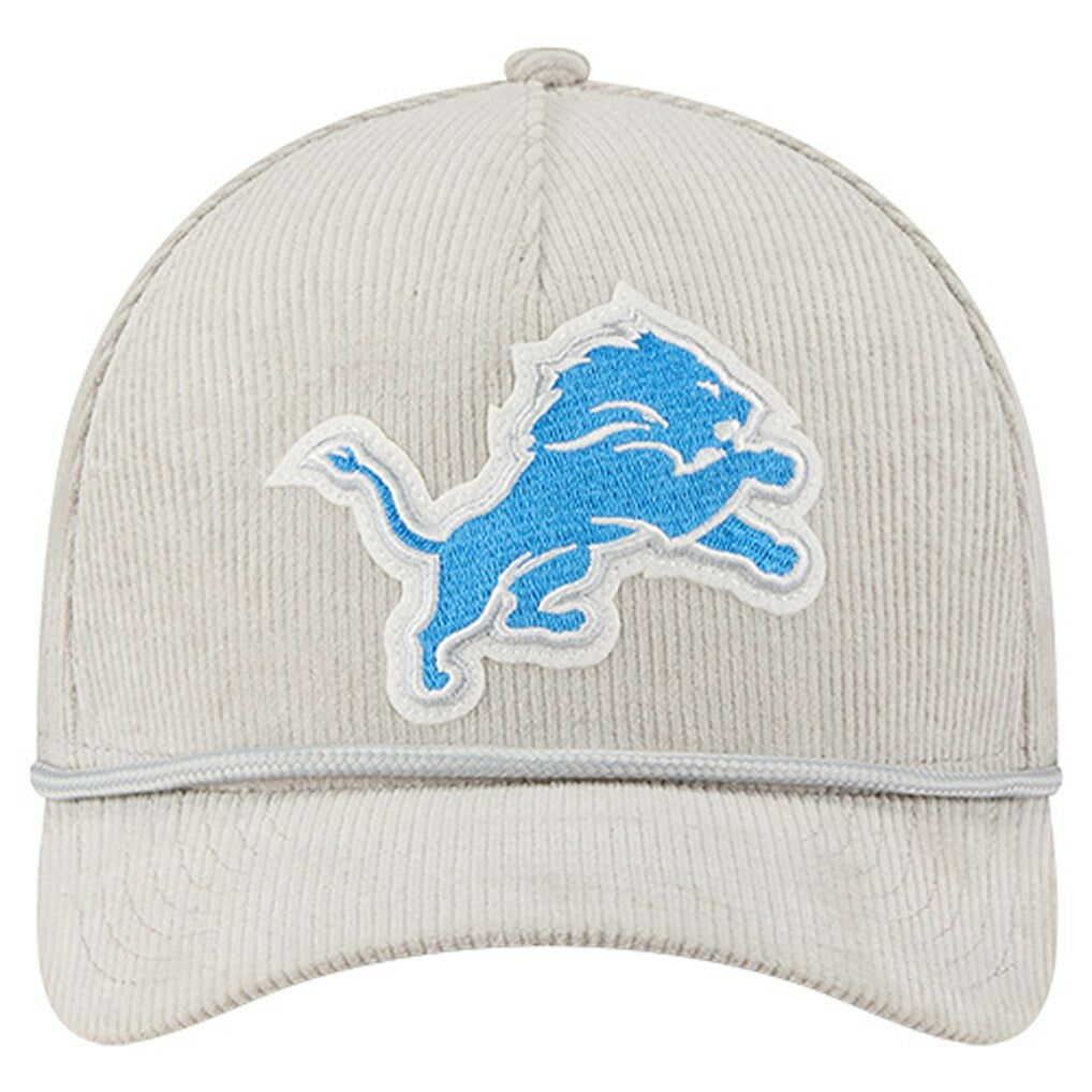 Cord Corduroy 9FORTY A-Frame Adjustable Hat - Detroit Lions