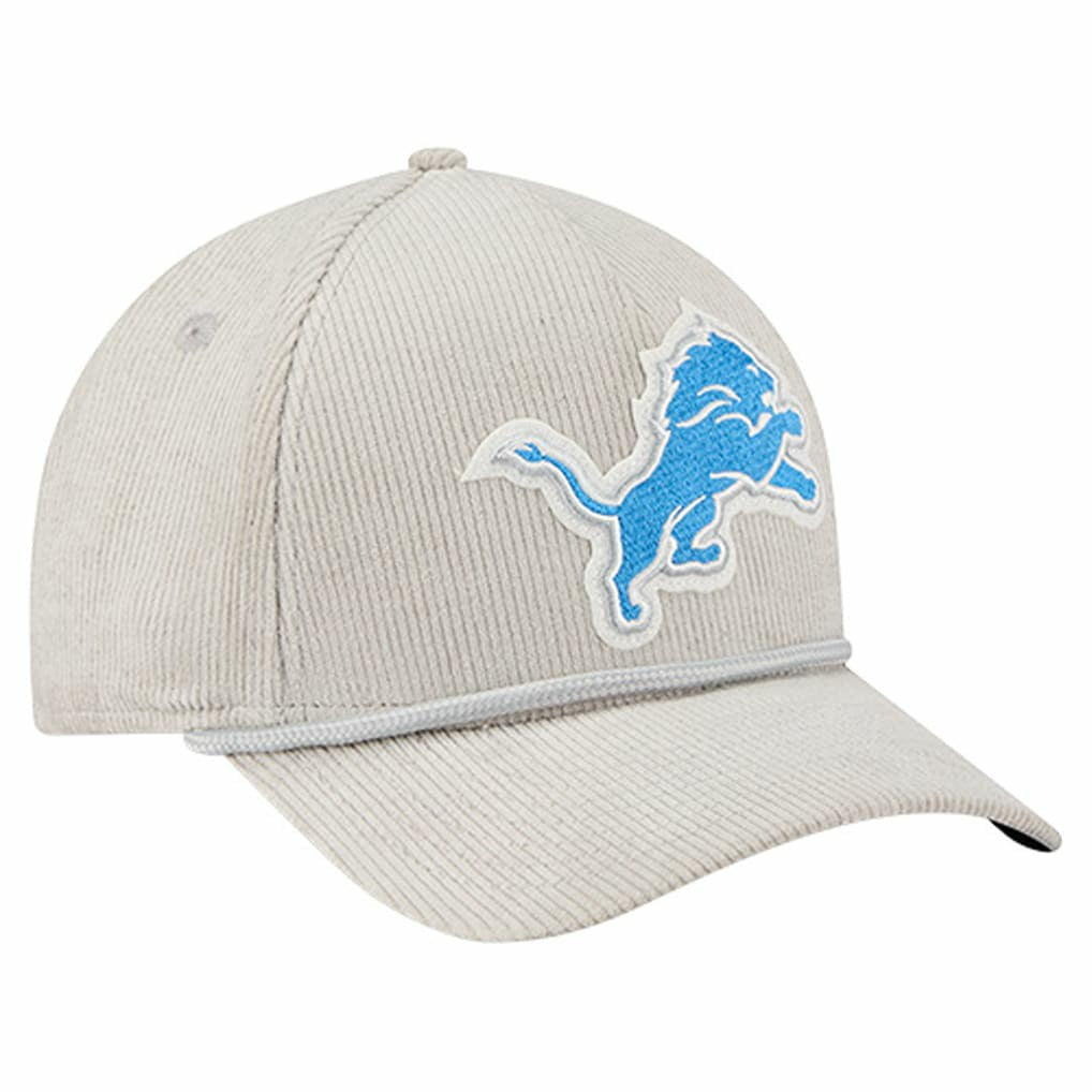 Cord Corduroy 9FORTY A-Frame Adjustable Hat - Detroit Lions