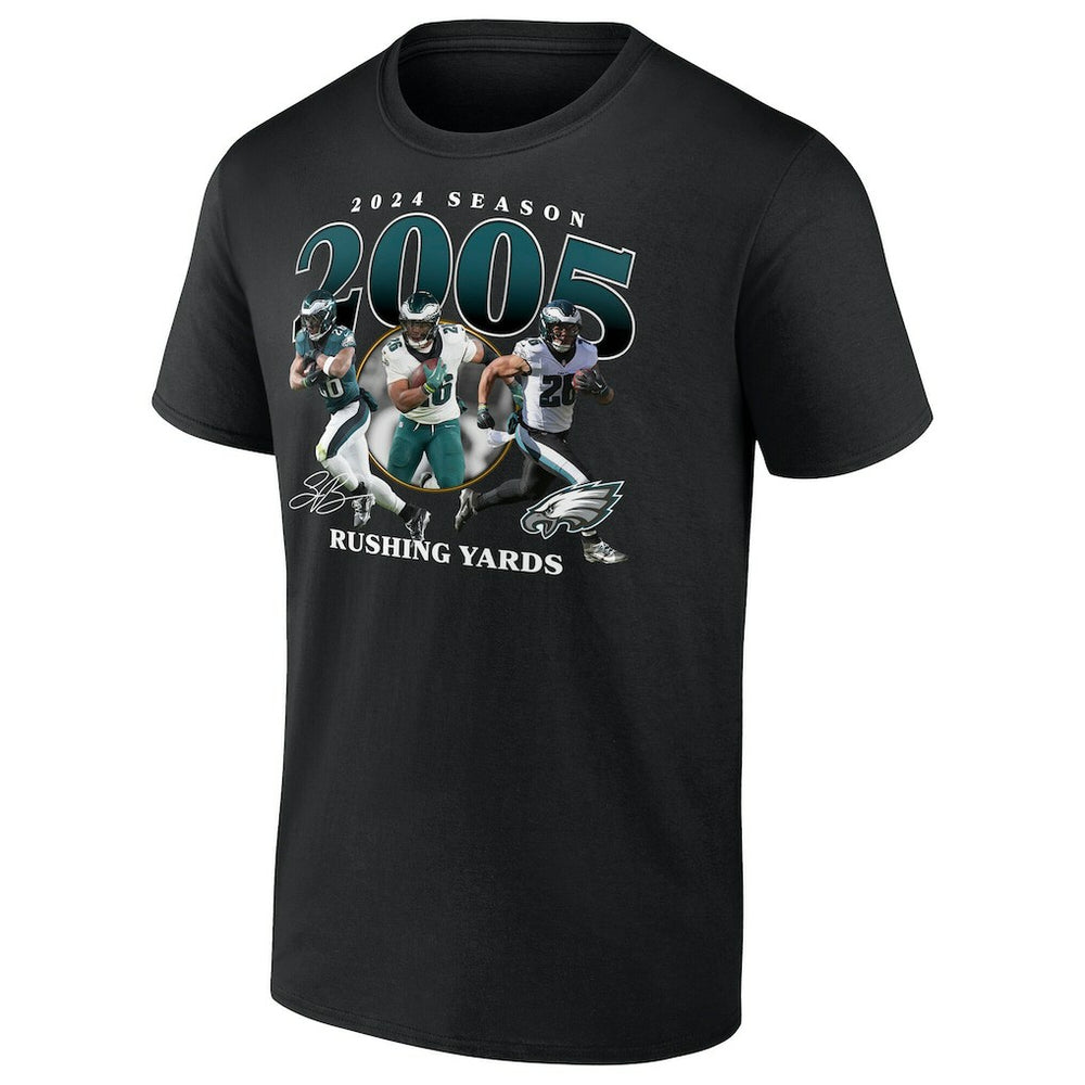 Saquon Barkley  2000 Yards T-Shirt - Philadelphia Eagles