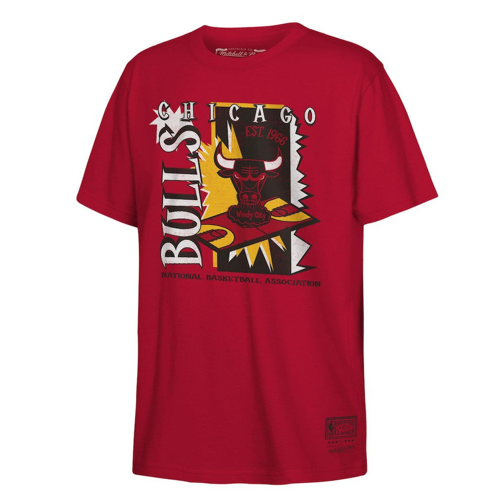 NBA Chicago Bulls Youth Retro '90s Poster T-Shirt sale