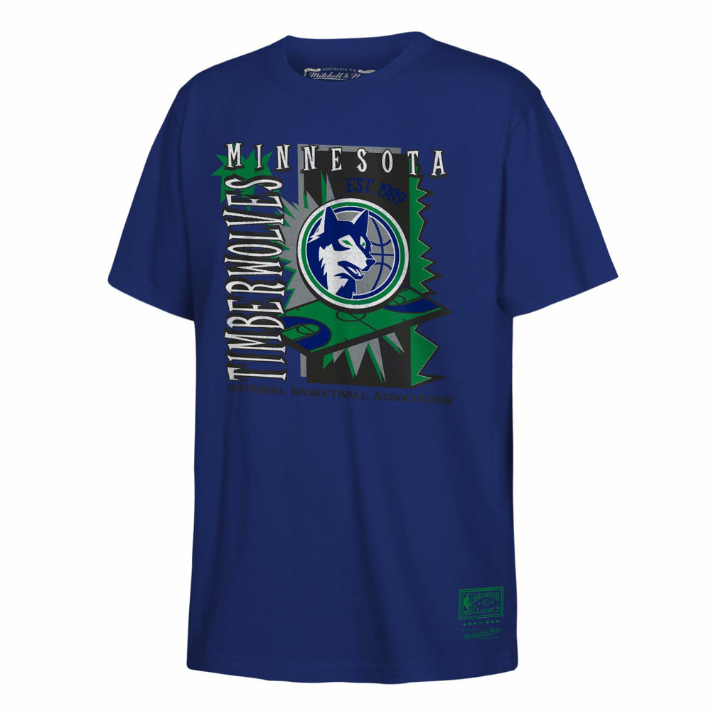 NBA Minnesota Timberwolves Youth Retro '90s Poster T-Shirt