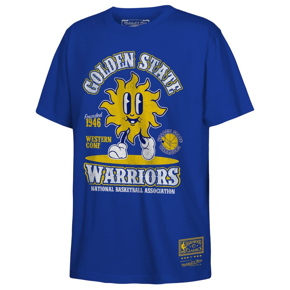NBA Golden State Warriors Youth Retro Mascot Script T-Shirt sale