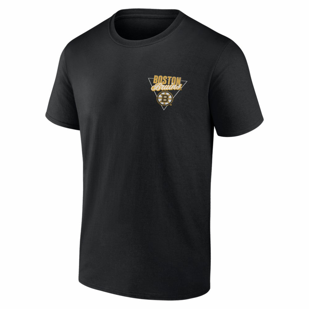 NHL Black Boston Bruins Net Slap T-Shirt