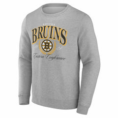 NHL Gray Boston Bruins Reign Supreme Pullover Sweatshirt