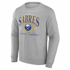NHL Gray Buffalo Sabres Reign Supreme Pullover Sweatshirt
