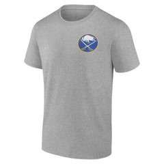 NHL Heather Gray Buffalo Sabres Glory Skates T-Shirt