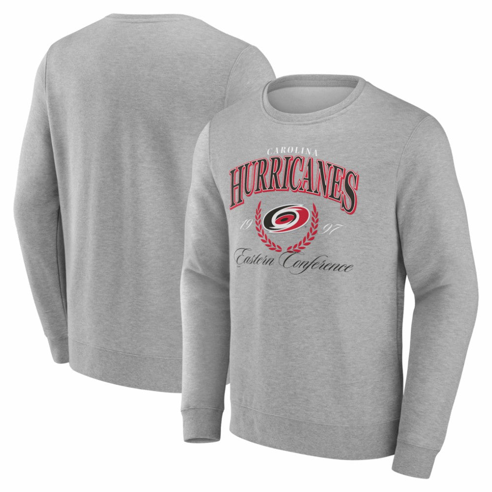 NHL Gray Carolina Hurricanes Reign Supreme Pullover Sweatshirt