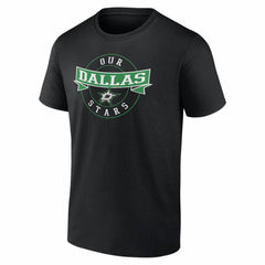 NHL Black Dallas Stars Honor Circle T-Shirt