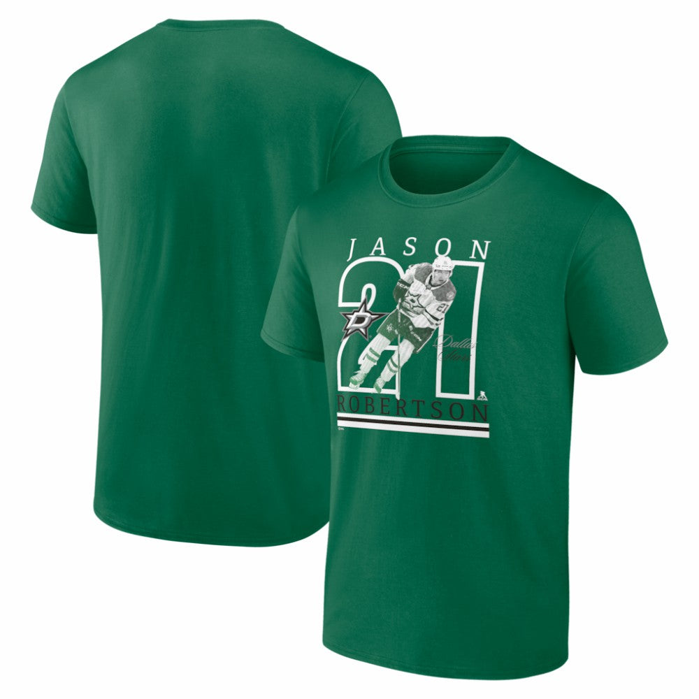 NHL Kelly Green Jason Robertson Dallas Stars Player Show T-Shirt