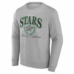 NHL Gray Dallas Stars Reign Supreme Pullover Sweatshirt