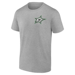 NHL Heather Gray Dallas Stars Glory Skates T-Shirt