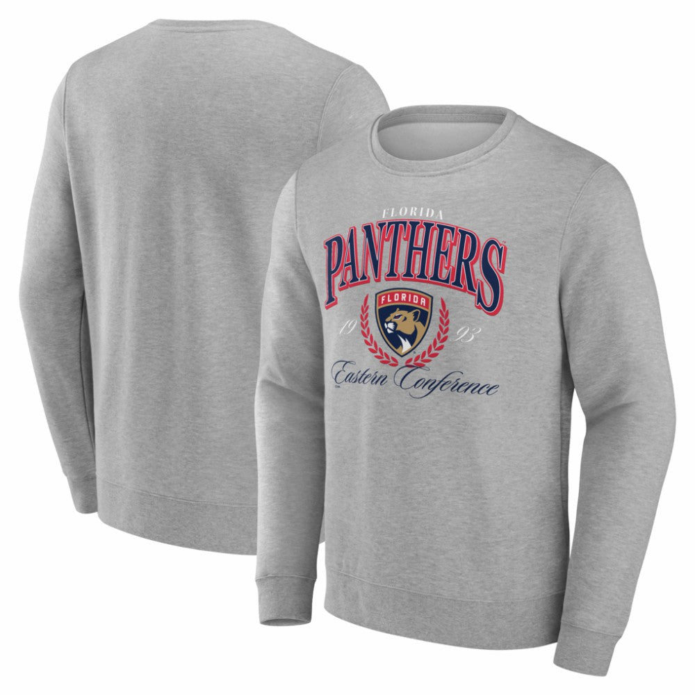 NHL Gray Florida Panthers Reign Supreme Pullover Sweatshirt
