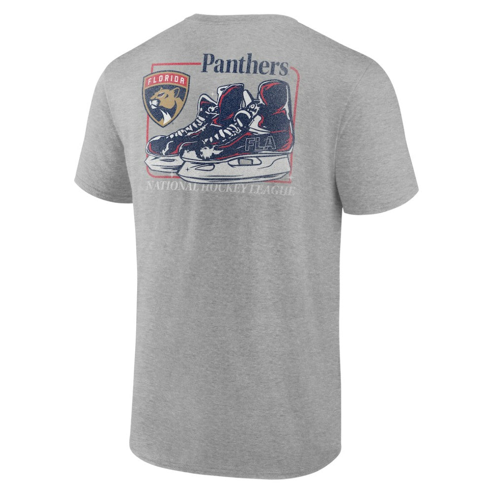 NHL Heather Gray Florida Panthers Glory Skates T-Shirt