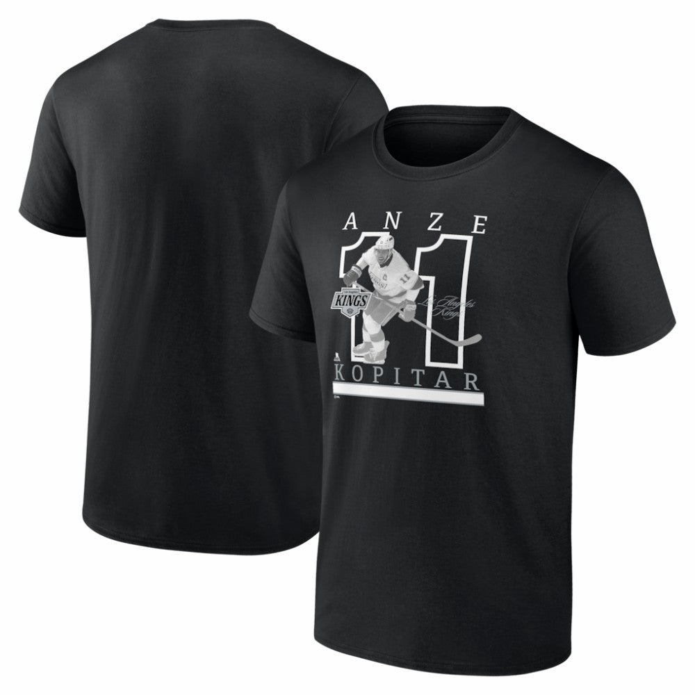 NHL Black Anze Kopitar Los Angeles Kings Player Show T-Shirt