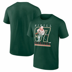 NHL Green Kirill Kaprizov Minnesota Wild Player Show T-Shirt
