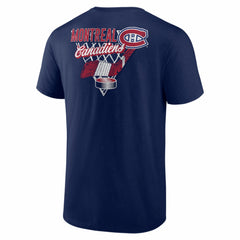 NHL Navy Montreal Canadiens Net Slap T-Shirt