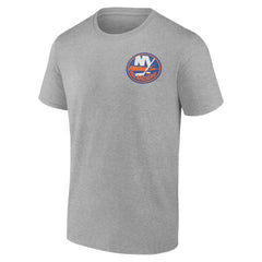 NHL Heather Gray New York Islanders Glory Skates T-Shirt