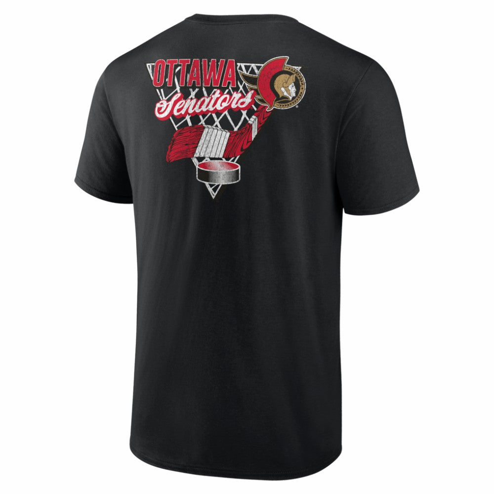 NHL Black Ottawa Senators Net Slap T-Shirt