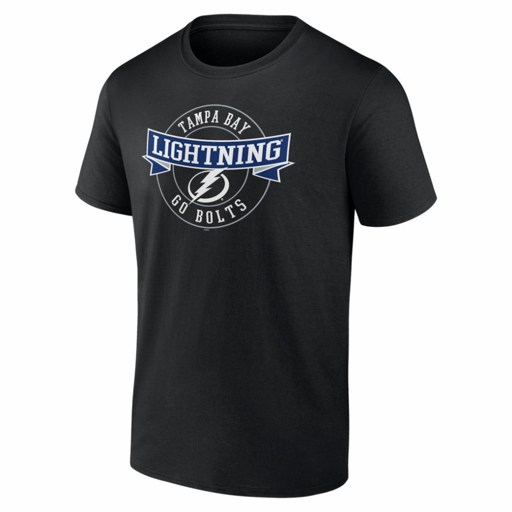 NHL Black Tampa Bay Lightning Honor Circle T-Shirt