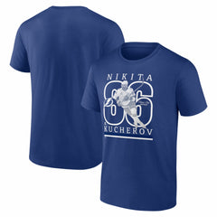 NHL Blue Nikita Kucherov Tampa Bay Lightning Player Show T-Shirt