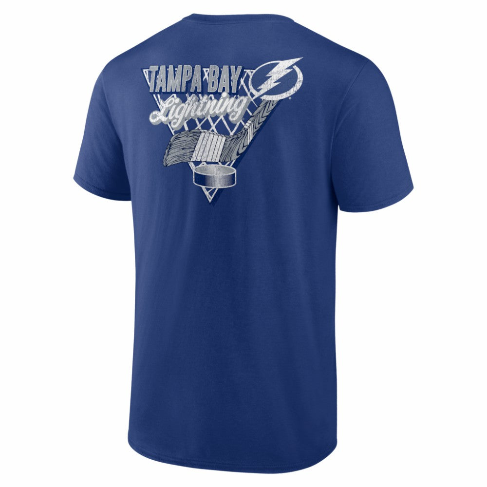 NHL Blue Tampa Bay Lightning Net Slap T-Shirt