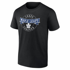 NHL Black Toronto Maple Leafs Honor Circle T-Shirt